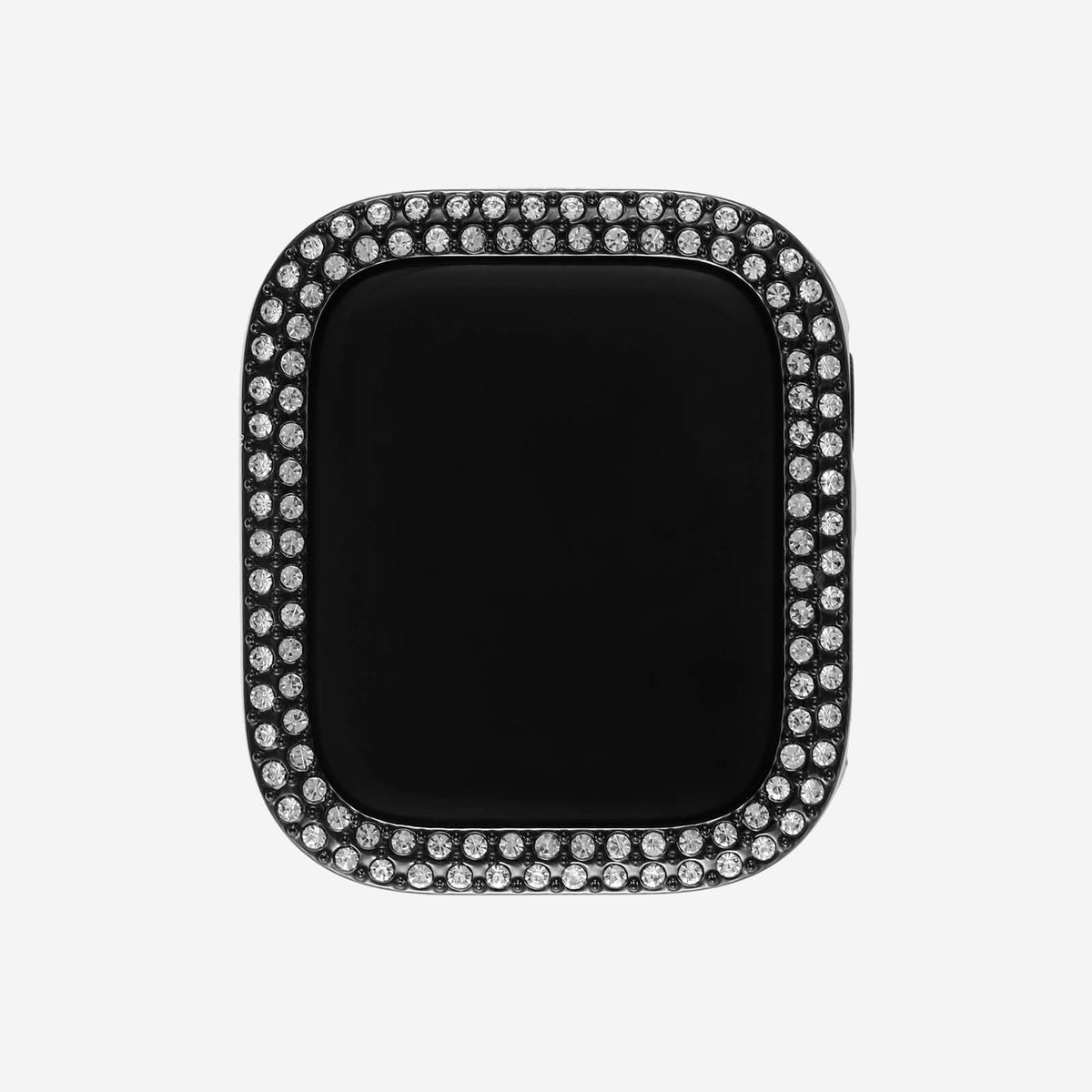 Apple Watch Double Halo Crystal Bumper Case - Black