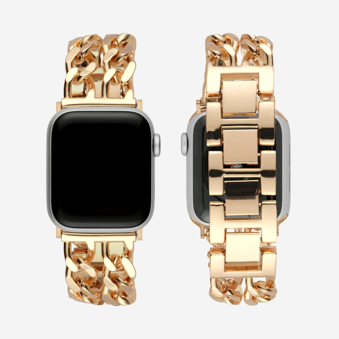 Gemini Bracelet Apple Watch Band - Vintage Rose Gold