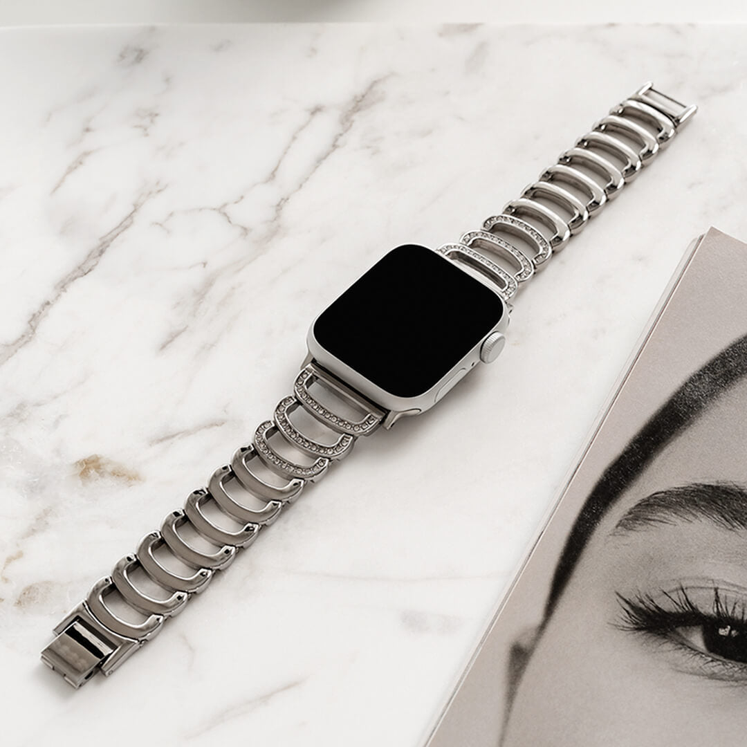 Halo Bracelet Apple Watch Band - Silver