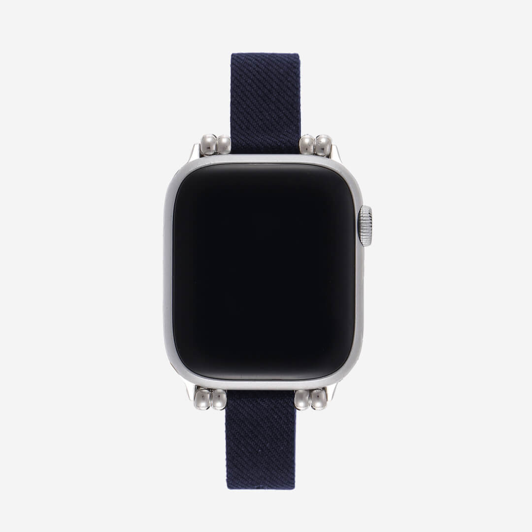 Helsinki Canvas Apple Watch Band - Navy