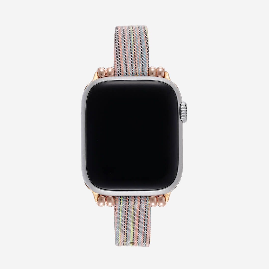 Helsinki Canvas Apple Watch Band - Neon