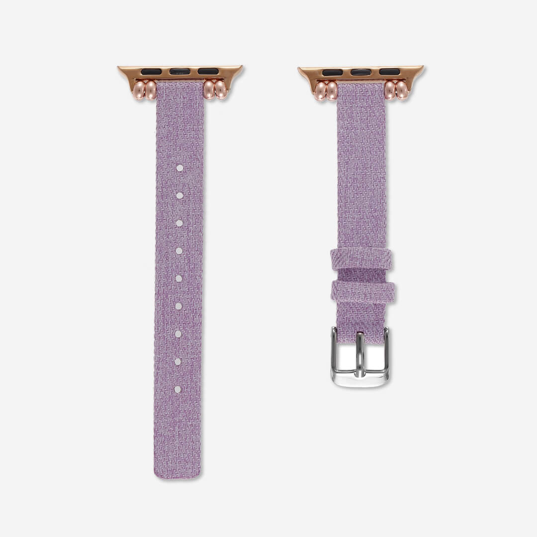 Helsinki Canvas Apple Watch Band - Orchid