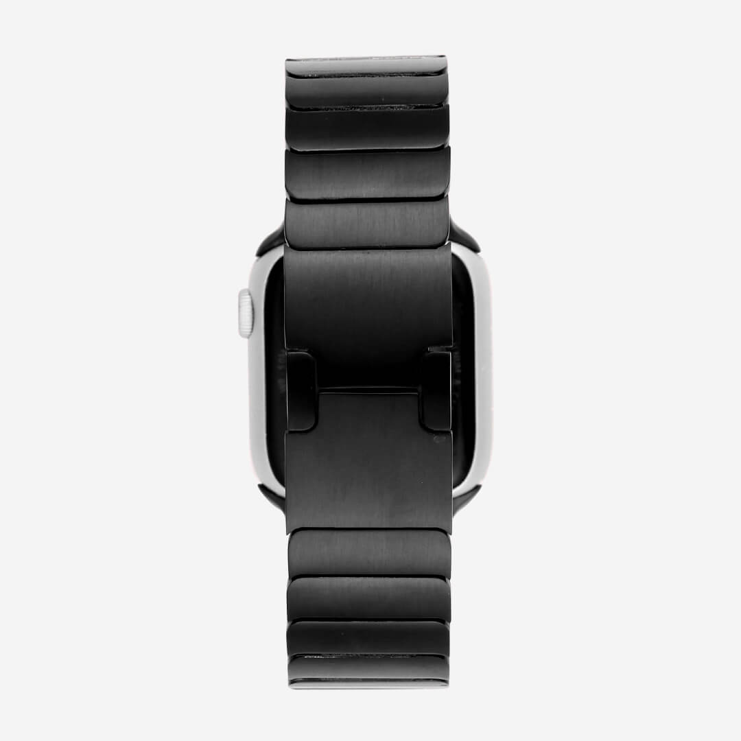 Link Bracelet Apple Watch Band - Black