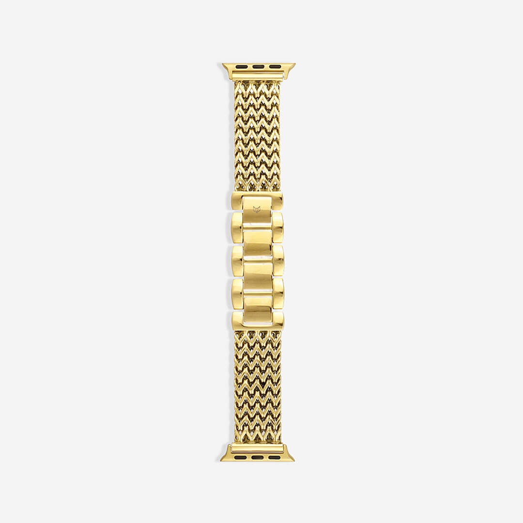 Madrid Bracelet Apple Watch Band - 18K Gold Plated