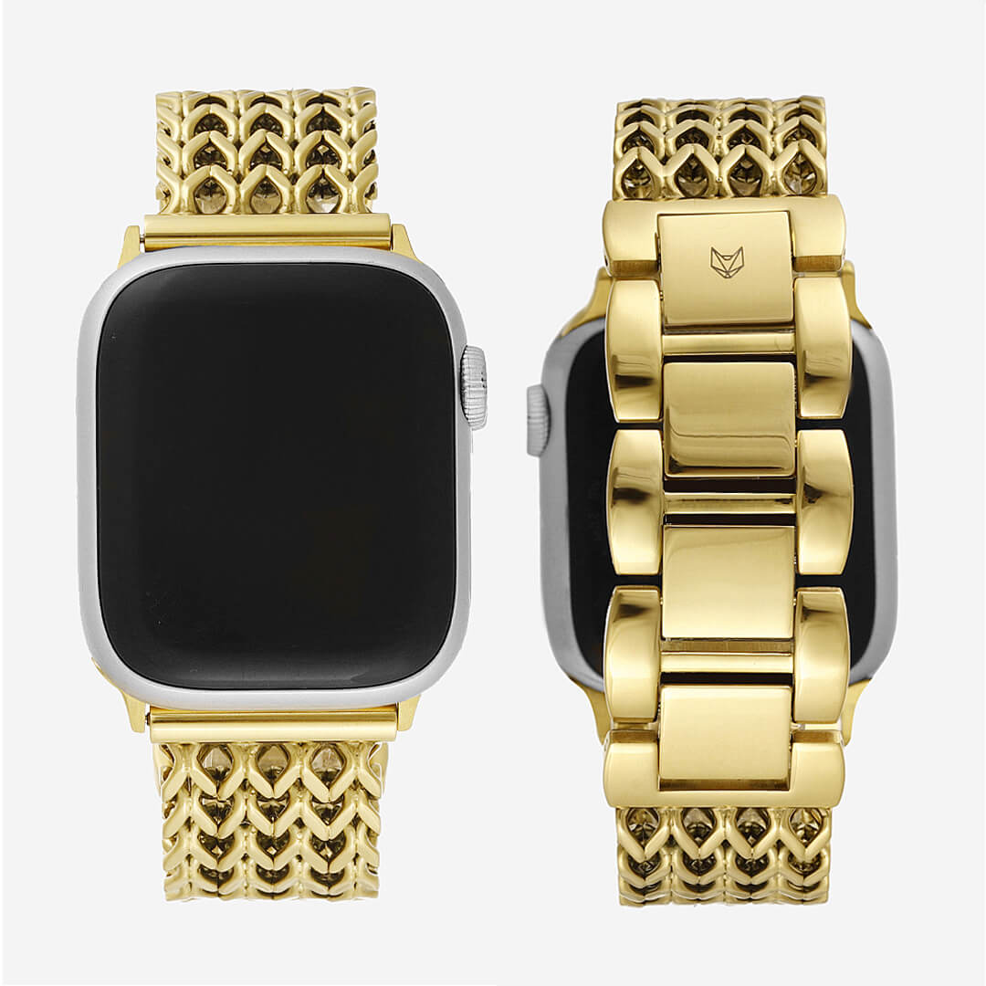 Madrid Bracelet Apple Watch Band - 18K Gold Plated