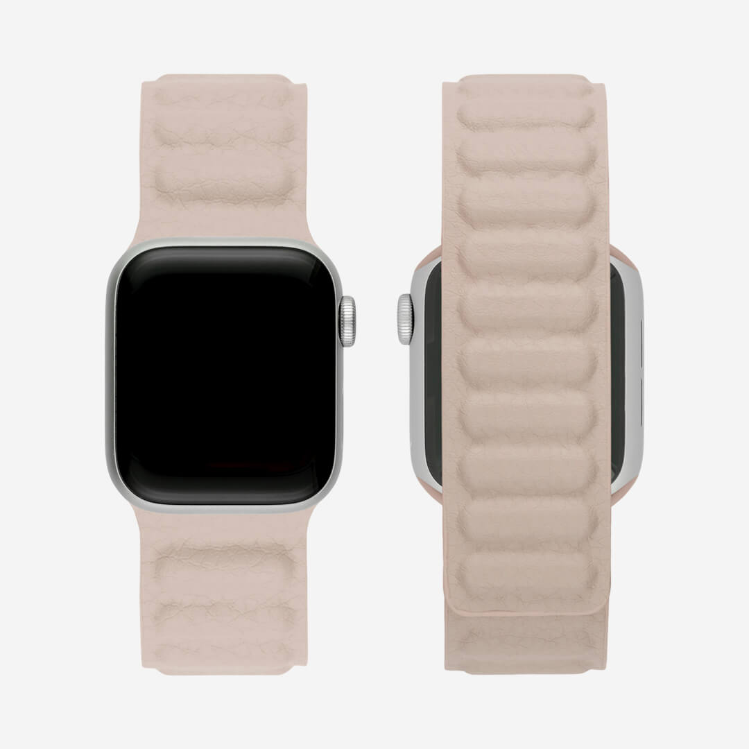 Magnetic Link Apple Watch Band - Clay