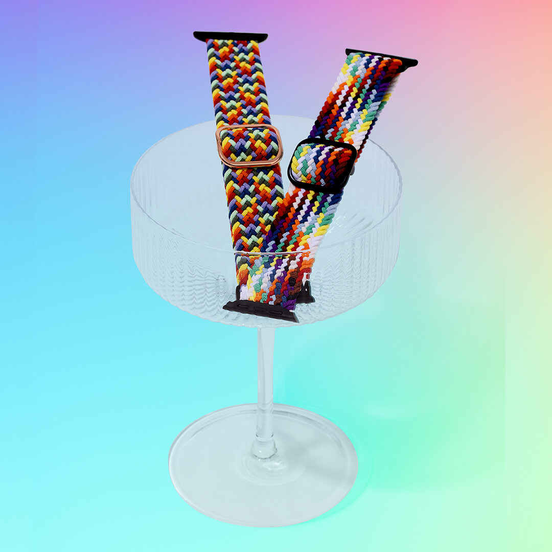 Maui Braided Loop Apple Watch Band - Confetti