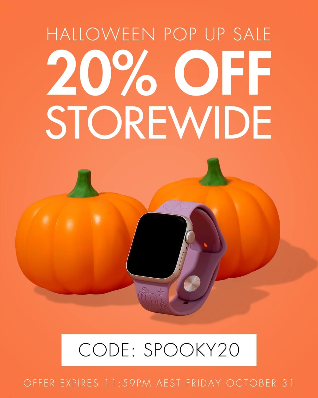 Halloween Pop Up Sale - Extra 20% Off Storewide