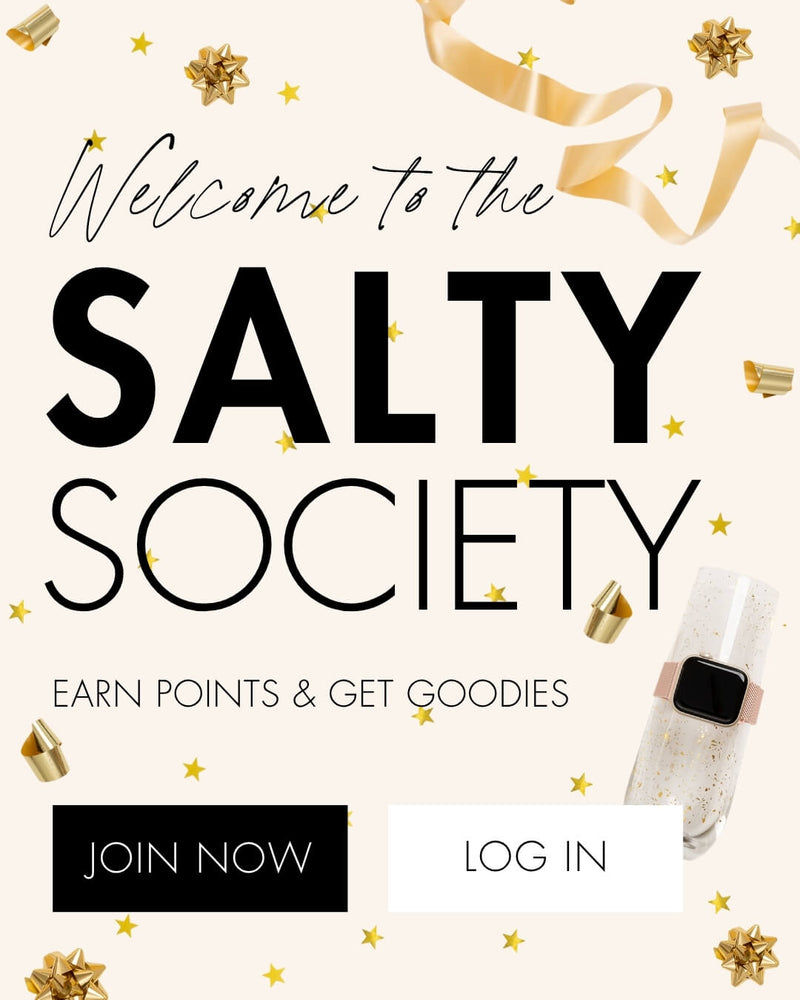Welcome to the Salty Society: Earn Points & Get Goodies {JOIN NOW} {LOG IN}