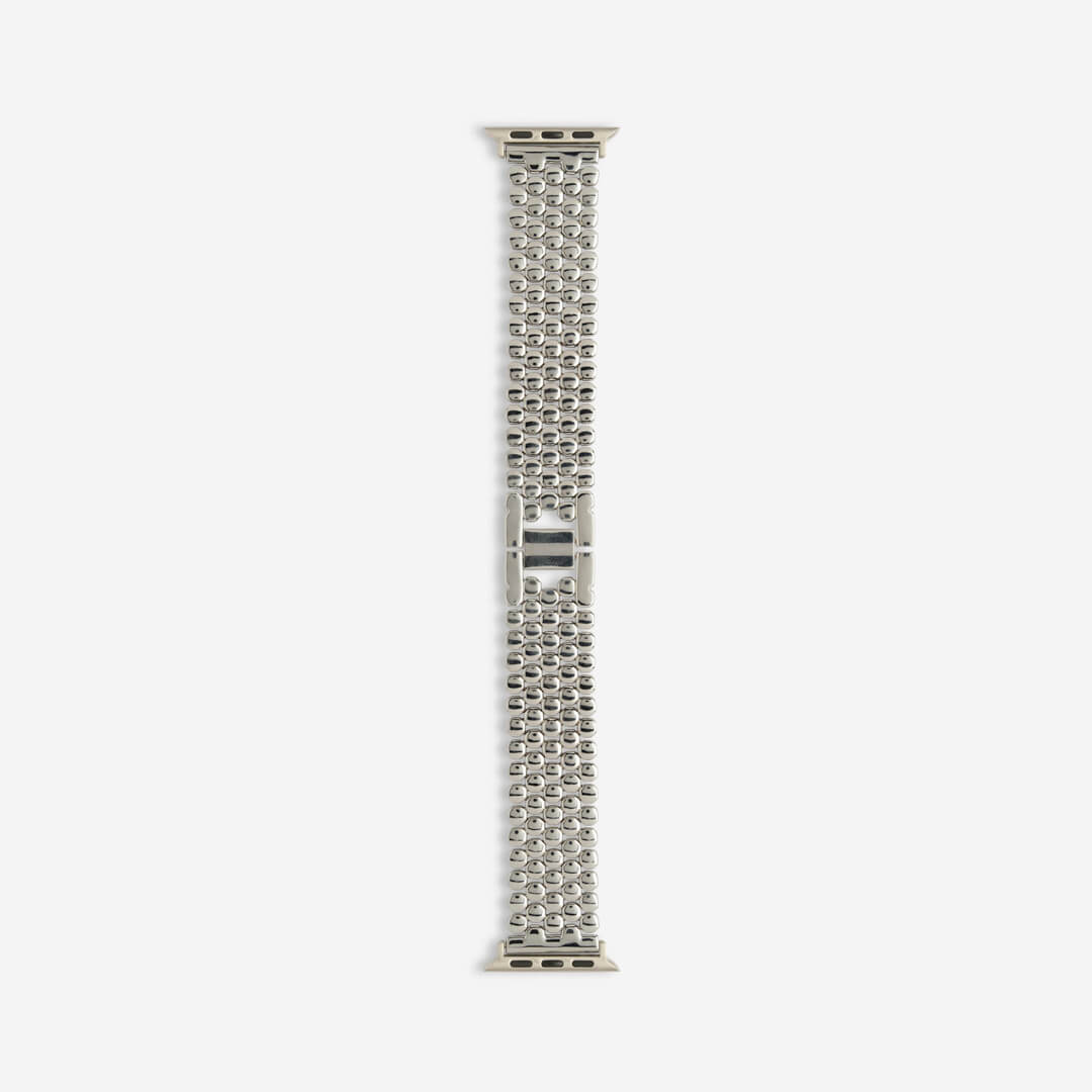 Monaco Bracelet Apple Watch Band - Silver