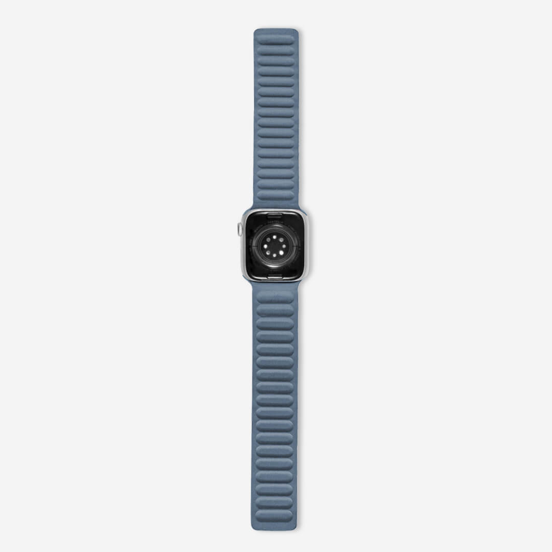 Mumbai Magnetic Link Apple Watch Band - Baltic Blue