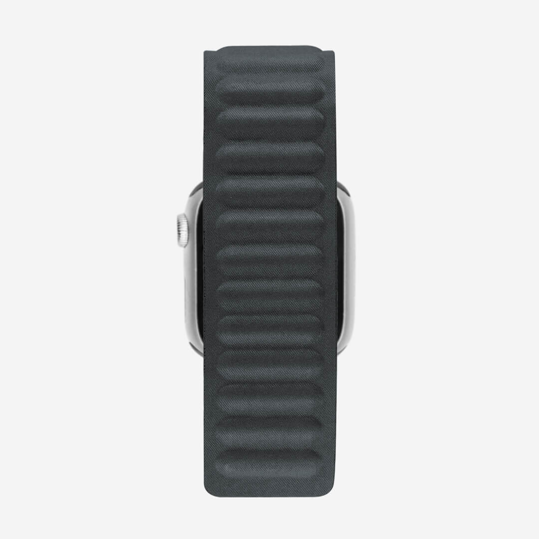 Mumbai Magnetic Link Apple Watch Band - Black