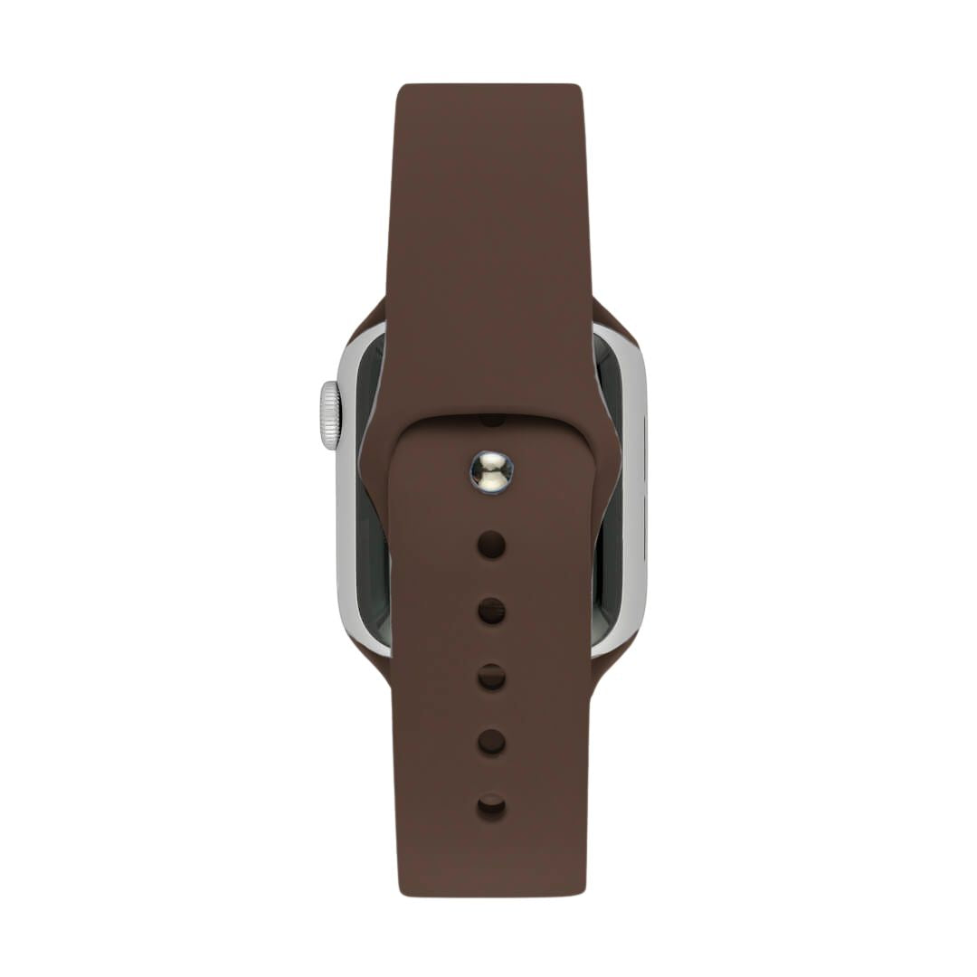 Classic Silicone Apple Watch Band - Cocoa