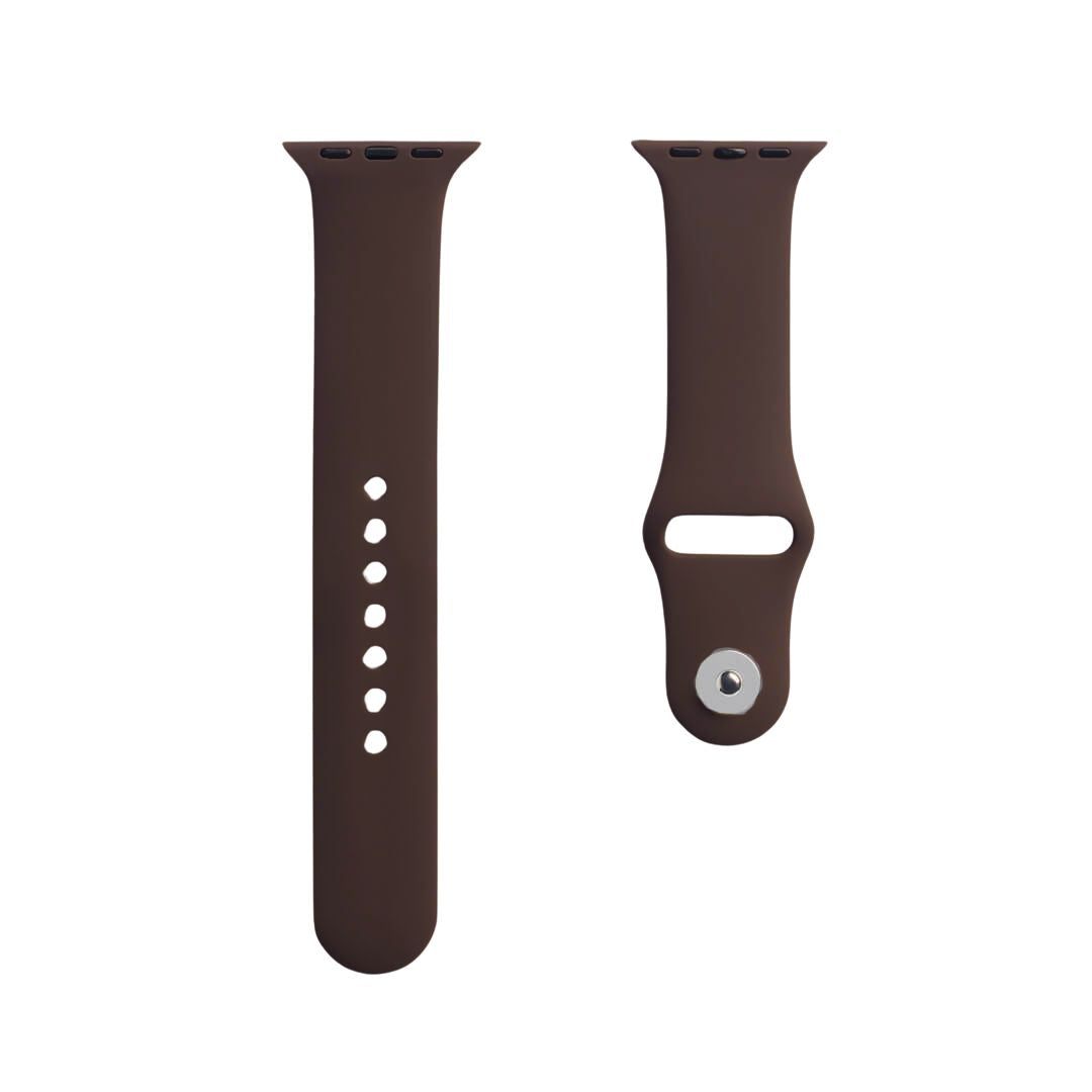 Classic Silicone Apple Watch Band - Cocoa