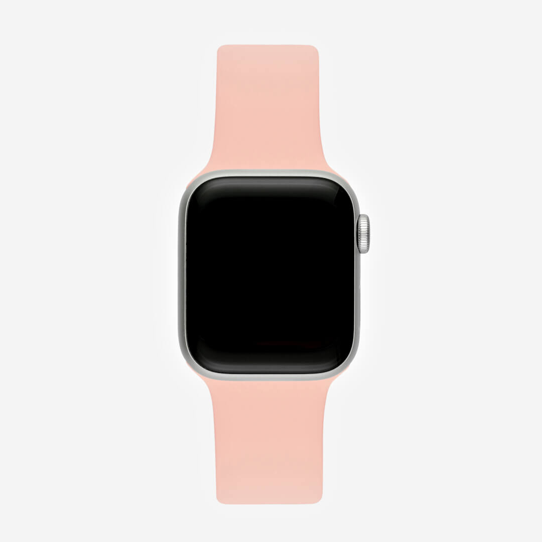 Classic Silicone Apple Watch Band - Grapefruit