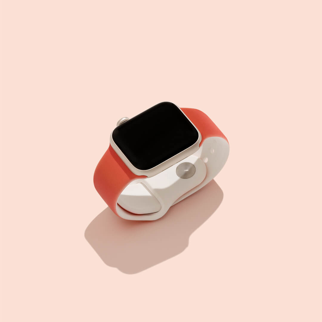 Mykonos Silicone Apple Watch Band - Terracotta