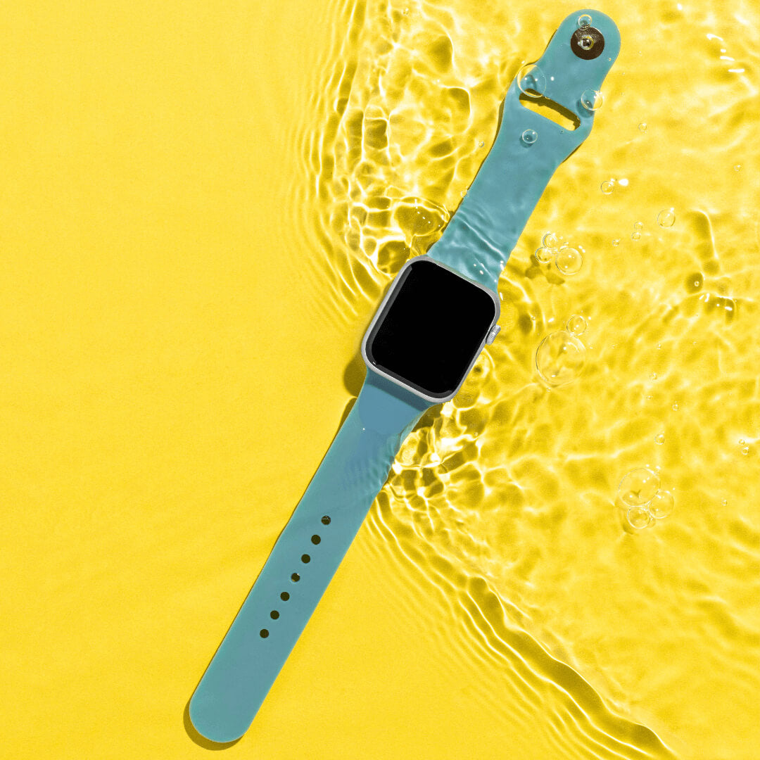 Classic Silicone Apple Watch Band - Cactus - Styled