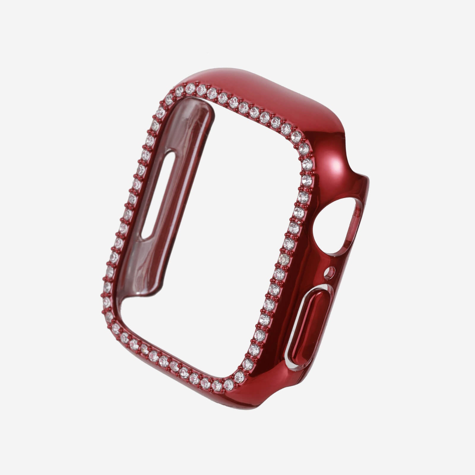 Apple Watch Single Halo Crystal Bumper Case - Cherry