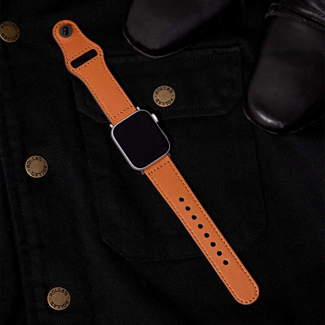Single Tour Apple Watch Band - Cinnamon