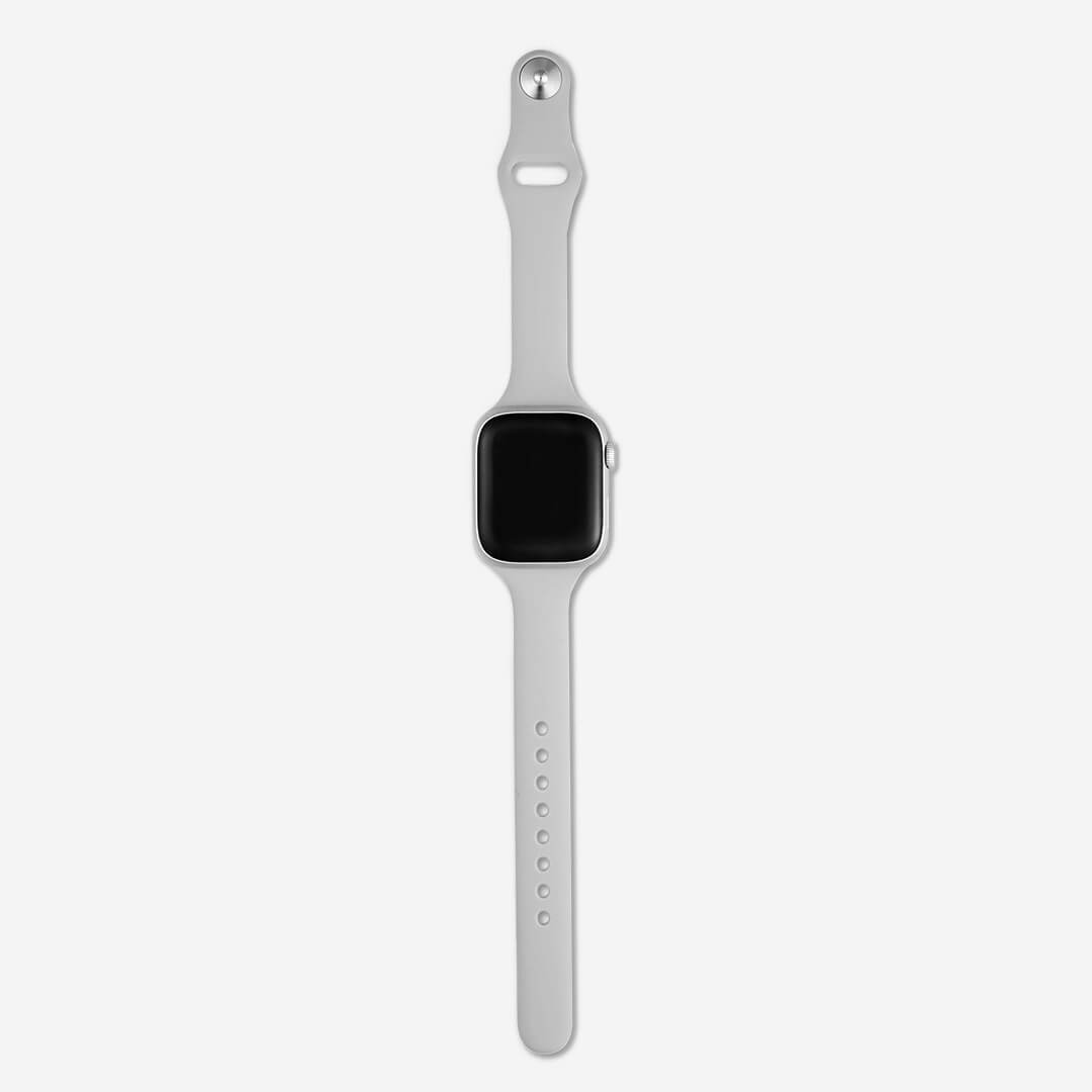 Slim Silicone Apple Watch Band - Fog