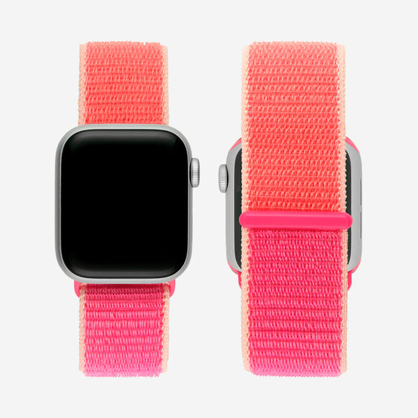 Sport Loop Apple Watch Band Pomegranate The Salty Fox