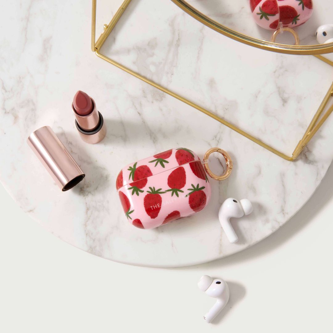 Strawberry Kisses AirPods Case