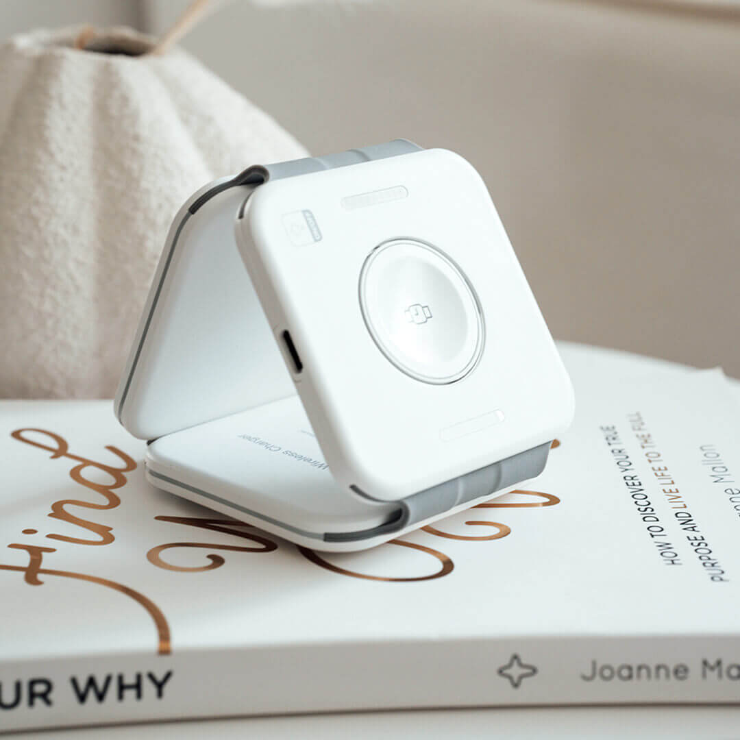 Havana 3 in 1 Portable Charging Dock - White - Styled