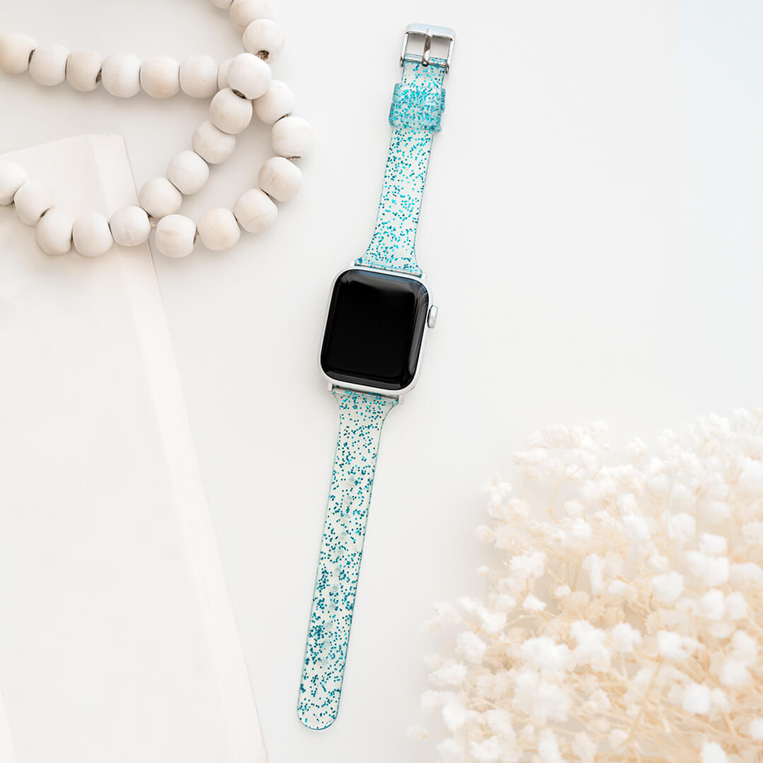 Sydney Glitter Apple Watch Band - Bubblegum