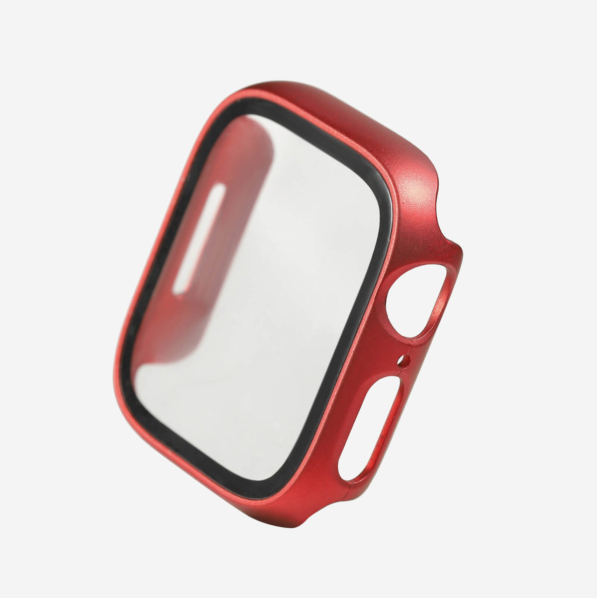 Apple Watch Slim Screen Protector Case - Chrome Red