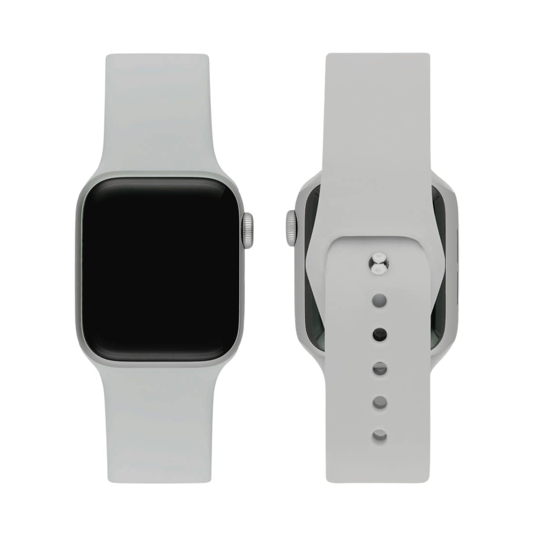 Classic Silicone Apple Watch Band - Fog