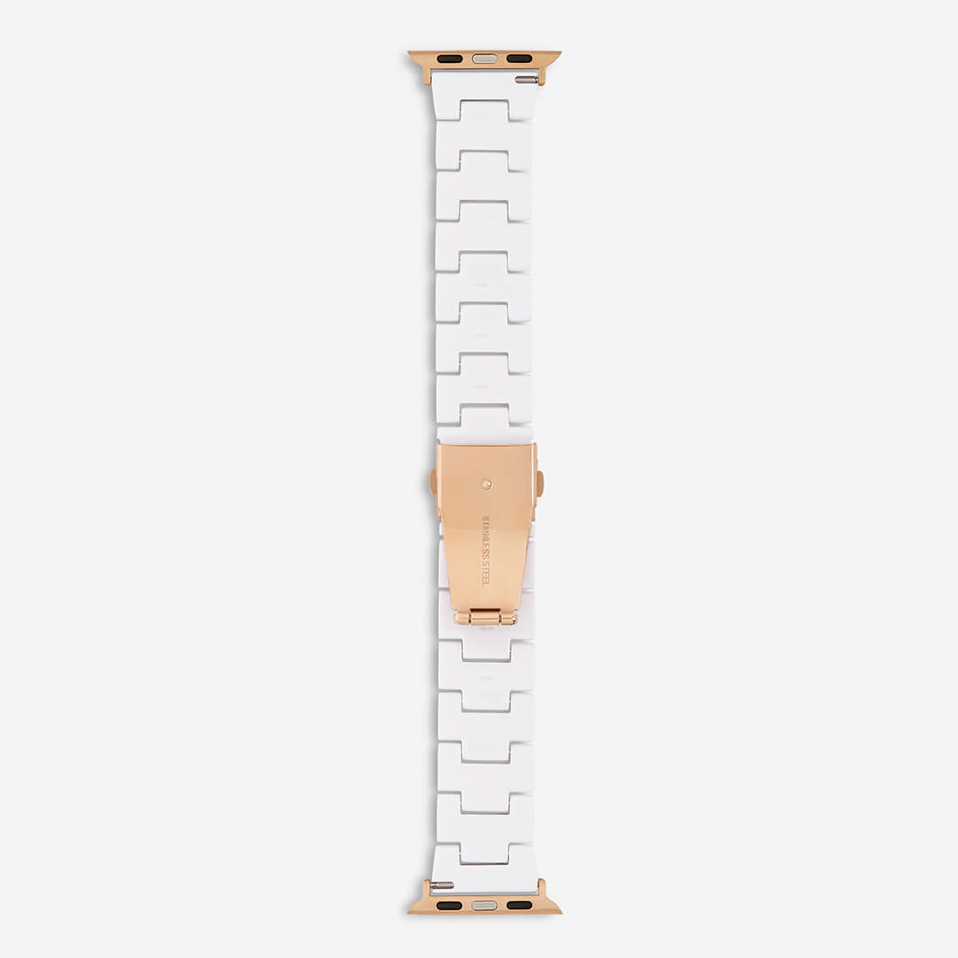 Vienna Apple Watch Band - Ice White