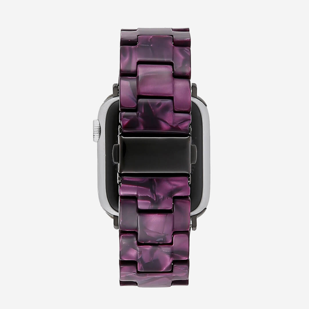 Vienna Apple Watch Band - Black Violet