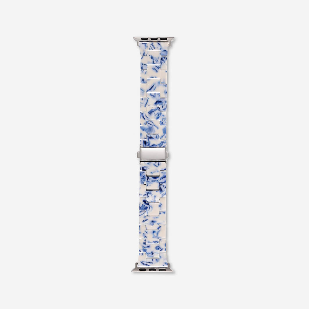 Vienna Apple Watch Band - Porcelain Blue