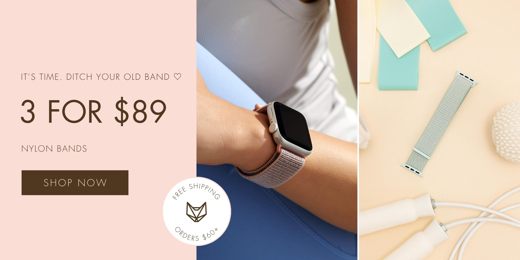 It's Time. Ditch Your Old Band ♡ | 3 for $89 Nylon Bands {SHOP NOW}
