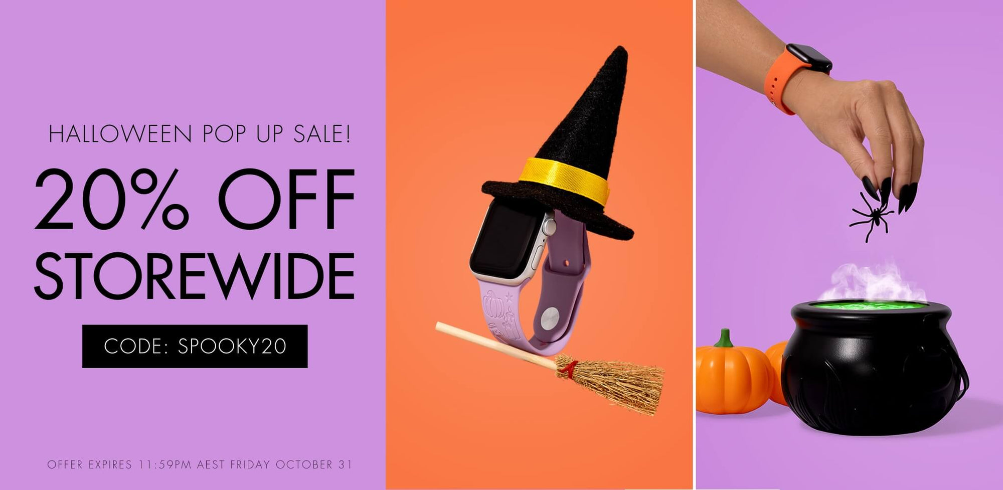 Halloween Pop Up Sale - Extra 20% Off Storewide