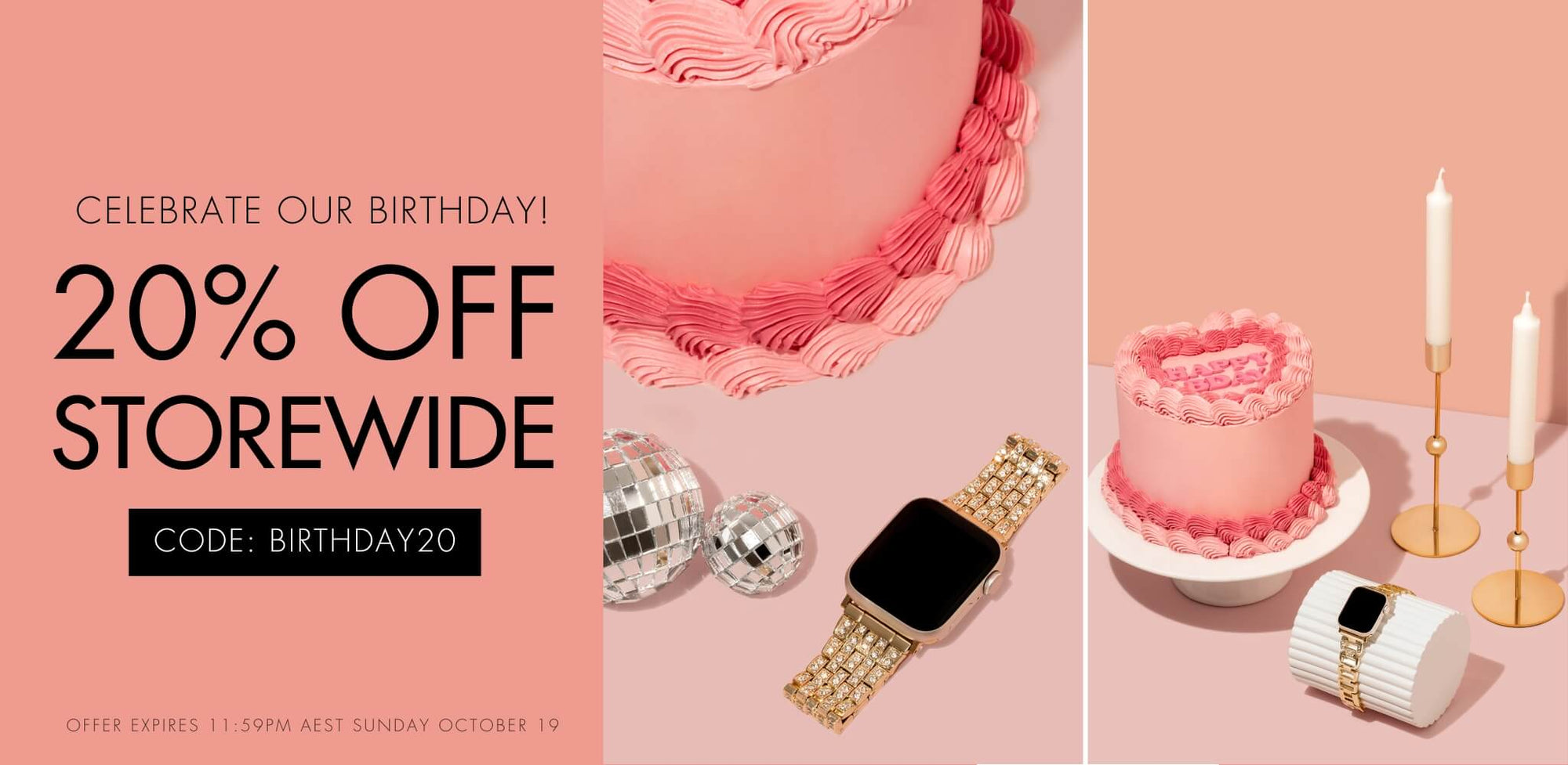 20% Off Storewide - Use Code BITHDAY20