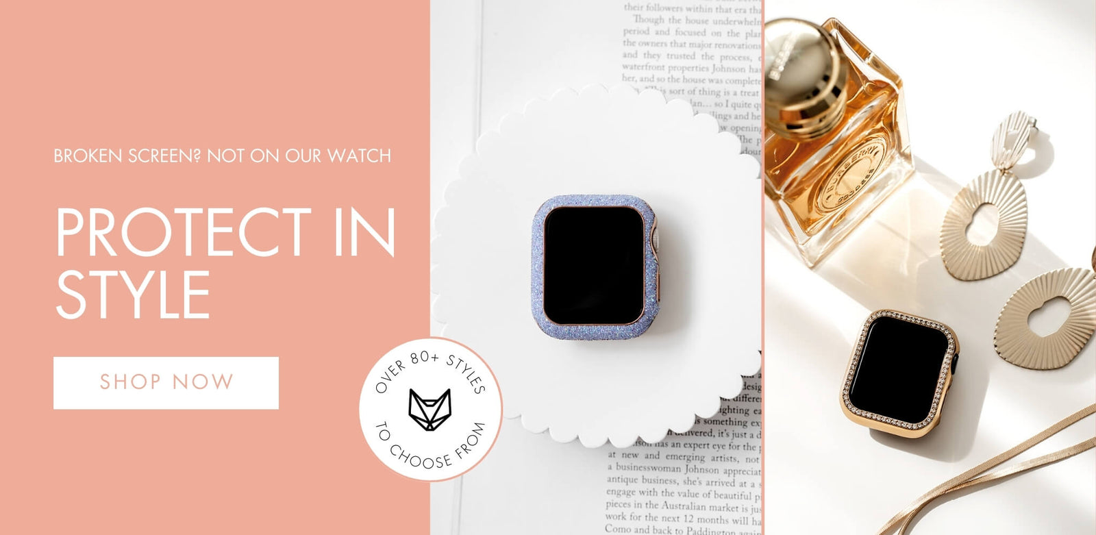 Protect in Style: Apple Watch Cases & Screen Protectors