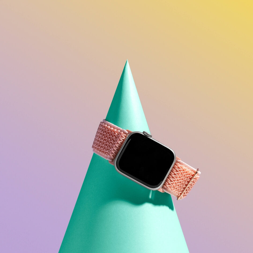 Coogee Nylon Loop Apple Watch Band - Peach