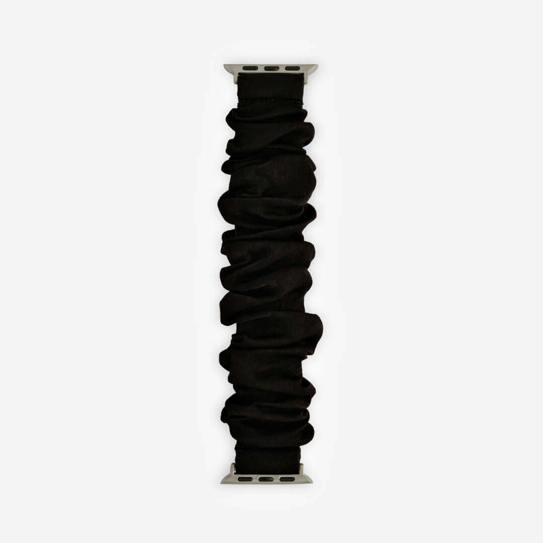 Scrunchie Apple Watch Band - Noir