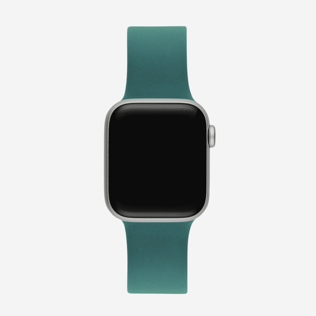 Classic Silicone Apple Watch Band - Emerald