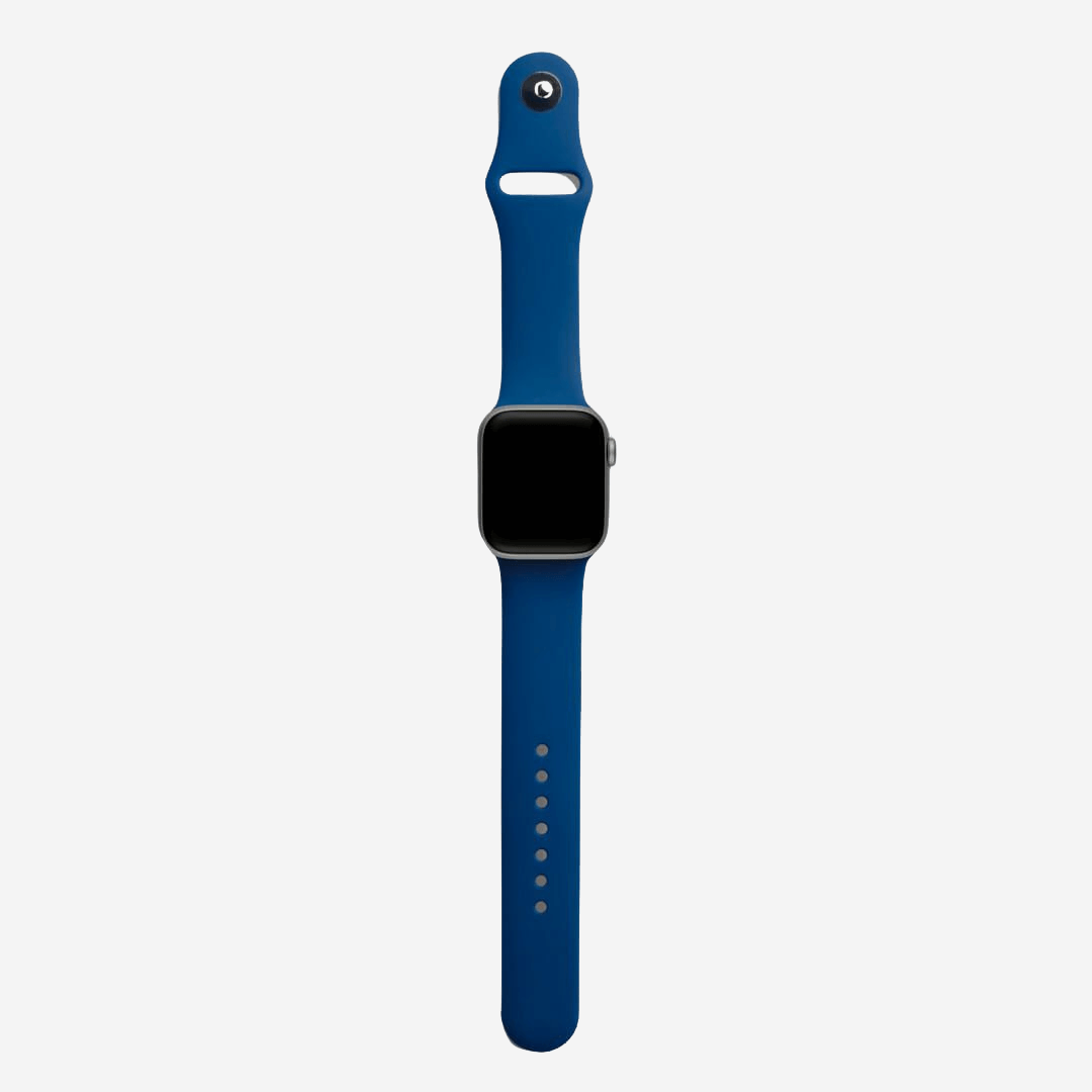 Classic Silicone Apple Watch Band - Navy