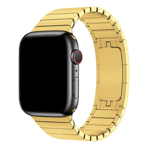 Link Bracelet Apple Watch Band Gold The Salty Fox