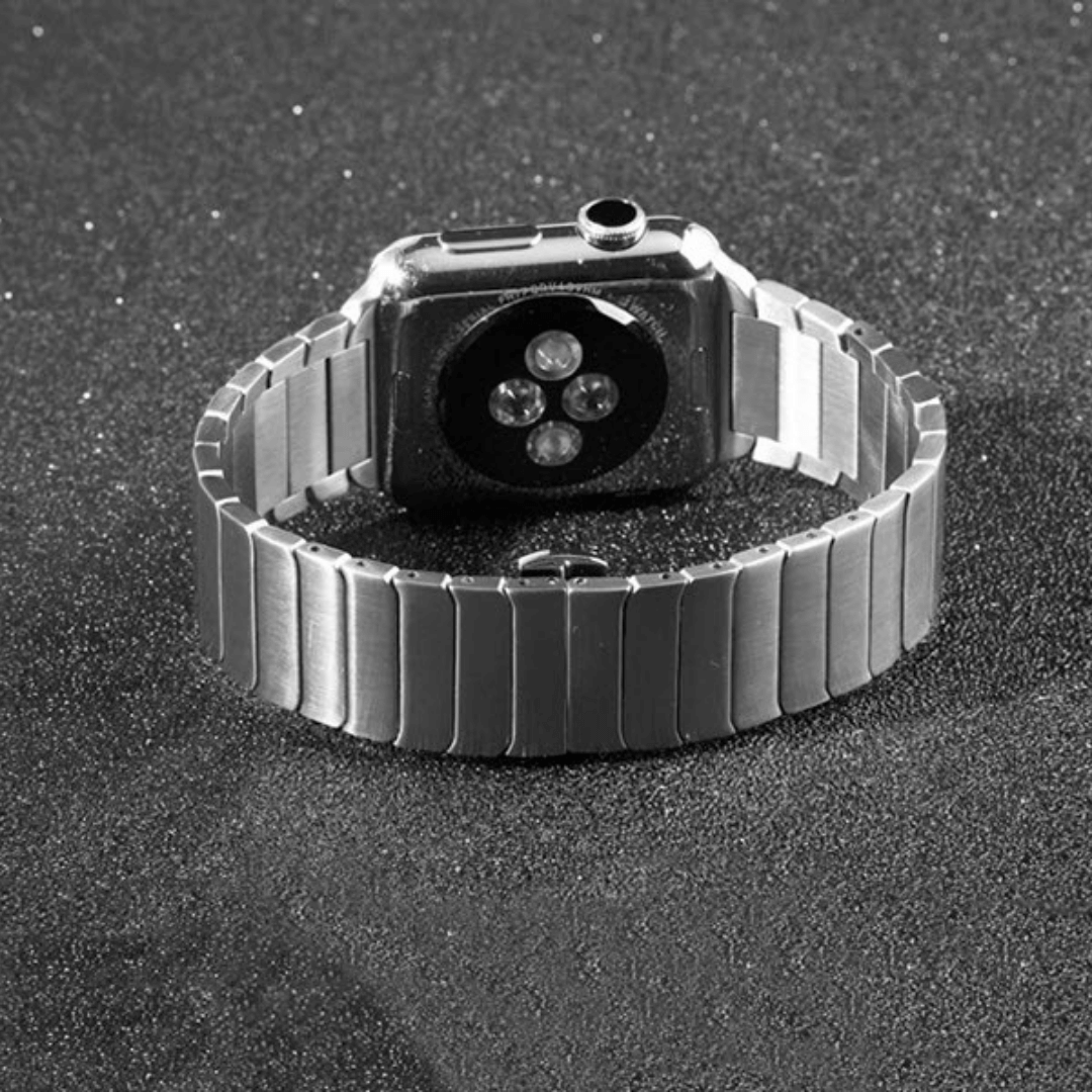 Link Bracelet Apple Watch Band - Silver