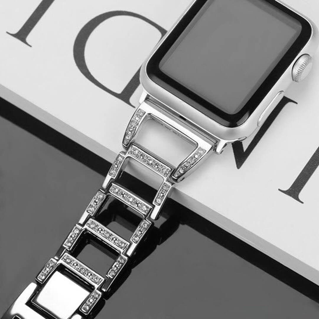 Cairo Bracelet Apple Watch Band - Silver